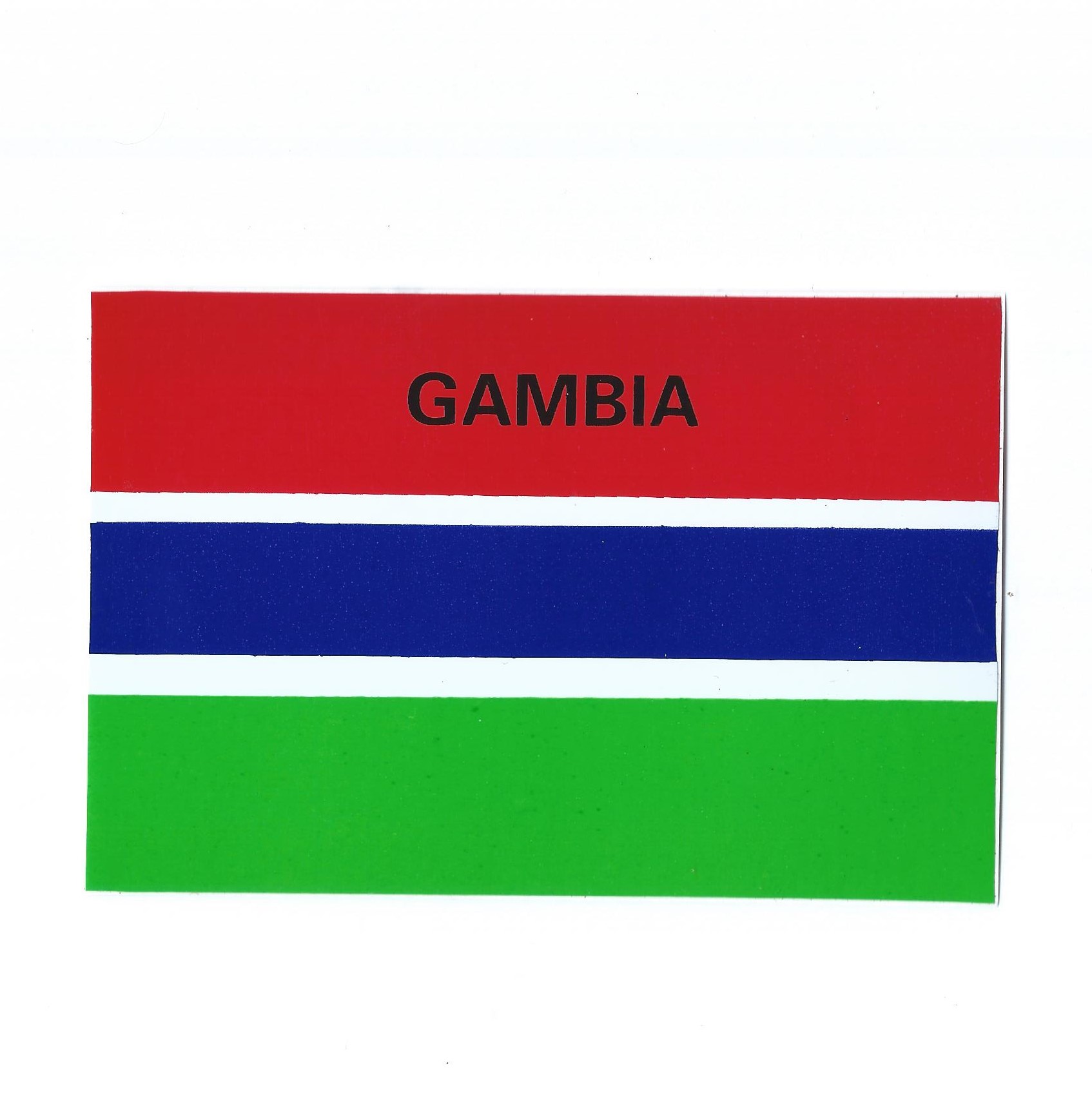 STICKER GAMBIA