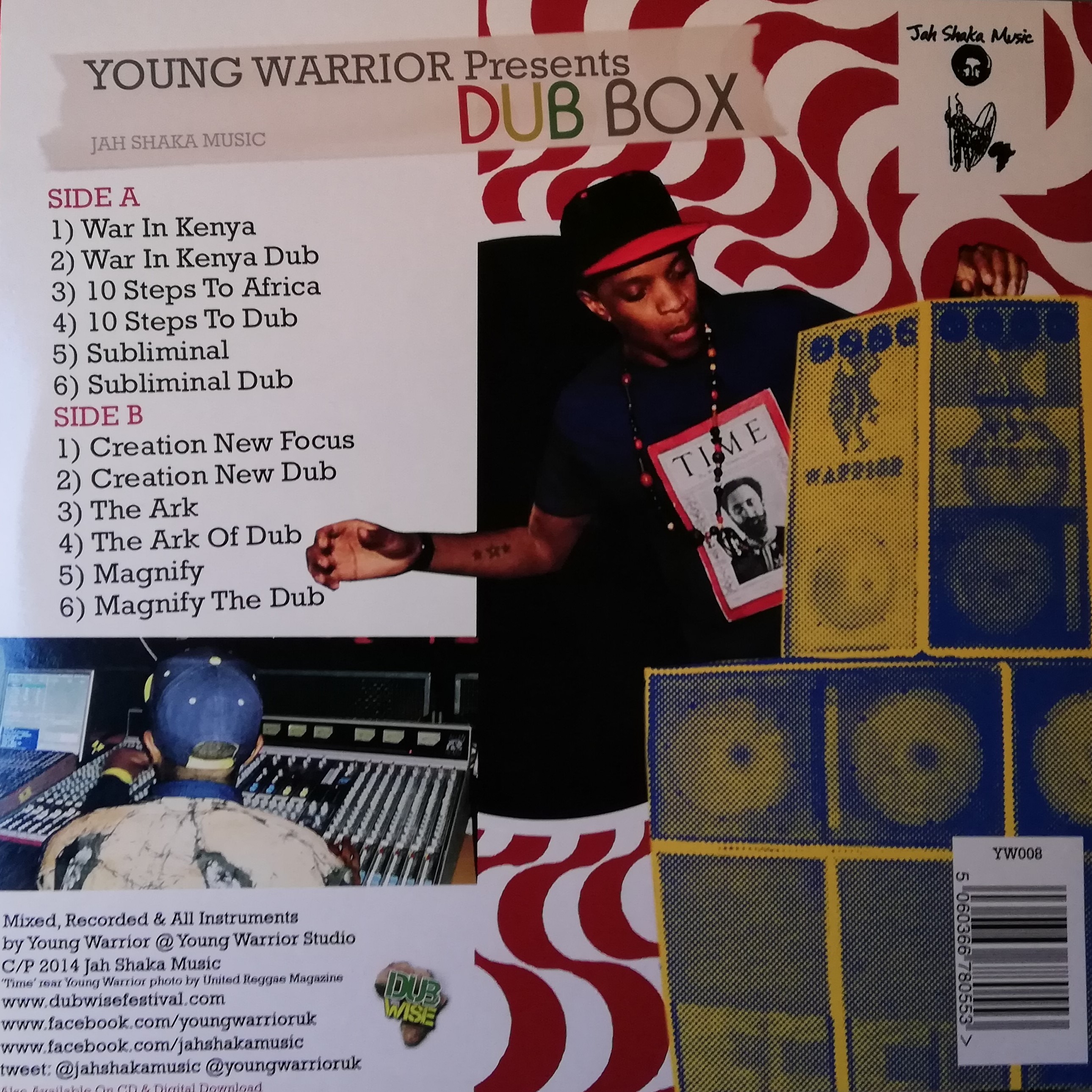 LP YOUNG WARRIOR PRESENTS - DUB BOX