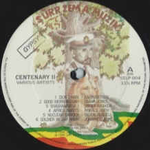 LP CENTENARY VOL: 2 VARIOUS ARTISTS