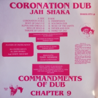 LP JAH SHAKA - CORONATION DUB